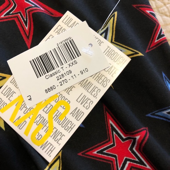 LuLaRoe XXS Classic T NWT - Picture 2 of 3